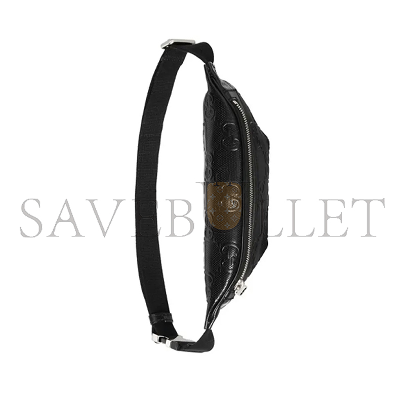 GUCCI GG EMBOSSED BELT BAG 658582 (23*13*5cm)